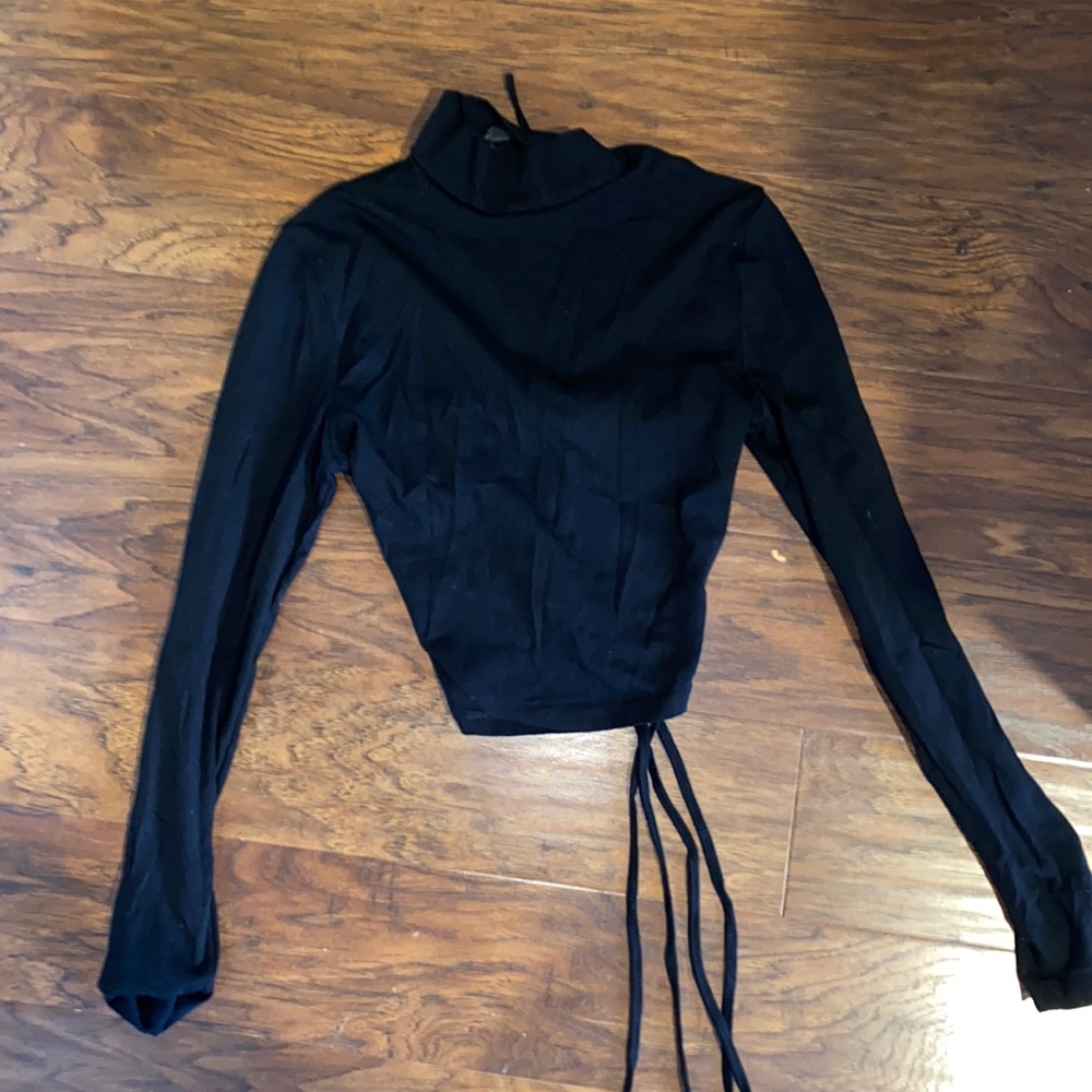 OPEN BACK!!! Black long sleeve!